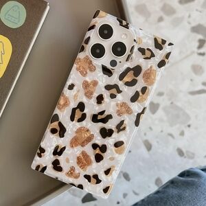 BANAILOA Leopard Compatible with iPhone 14 Pro Max Case Nwt New